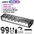 Bicycle Light Front 8000Lumen Bike Light 5000mAh Waterproof Flashlight USB Charging MTB Road Cycling Lamp Accessories