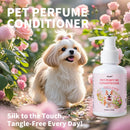 Oatmeal Aloe Pet Conditioner Smooths Prevents Tangling Moisturizing Formula Makes Coat Soft Shiny Long Lasting Fragrance