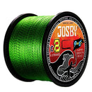 JOSBY Japan 8 Strands Braided Fishing Line  Multifilament Speckled 8X PE Wire 100M 300M 500M Fly Sea Saltwater Freshwater Pesca