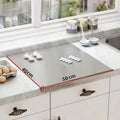 This Stainless Steel Kitchen Cutting Board Is Easy To Clean, Double-sided and Versatile Suitable for Handling Kitchen Vegetables