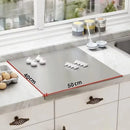 This Stainless Steel Kitchen Cutting Board Is Easy To Clean, Double-sided and Versatile Suitable for Handling Kitchen Vegetables