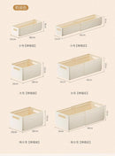 Adjustable Clothes Storage Box Closet Organizer Categorized Clothing Organizer Kitchen Cabinet Storage Bin Home Organizer