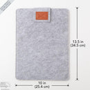 Funda protectora sencilla para tableta, iPad, portátil y MacBook (13'')